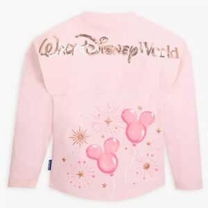 NWT Disney Pink Balloons Girls Spirit Jersey